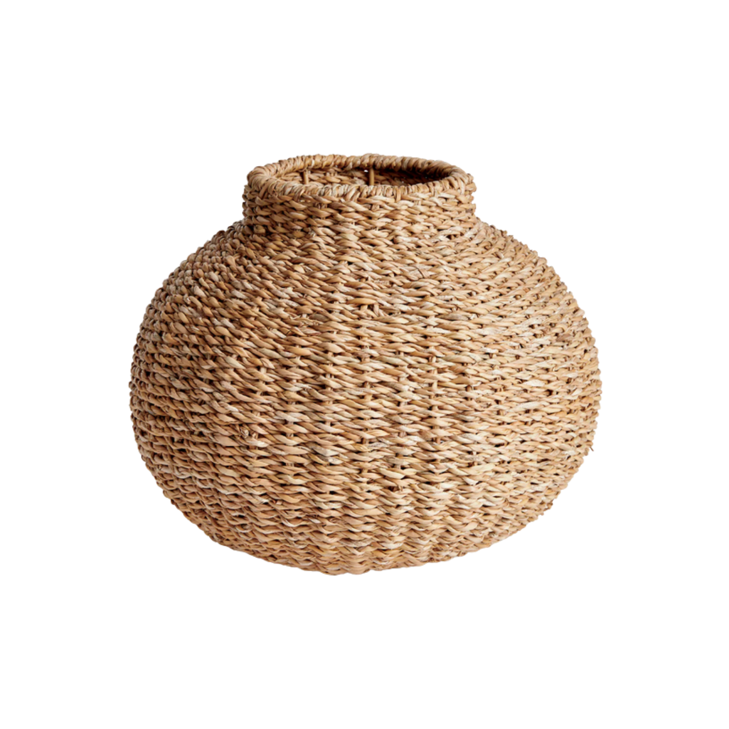 Seagrass Round Vase