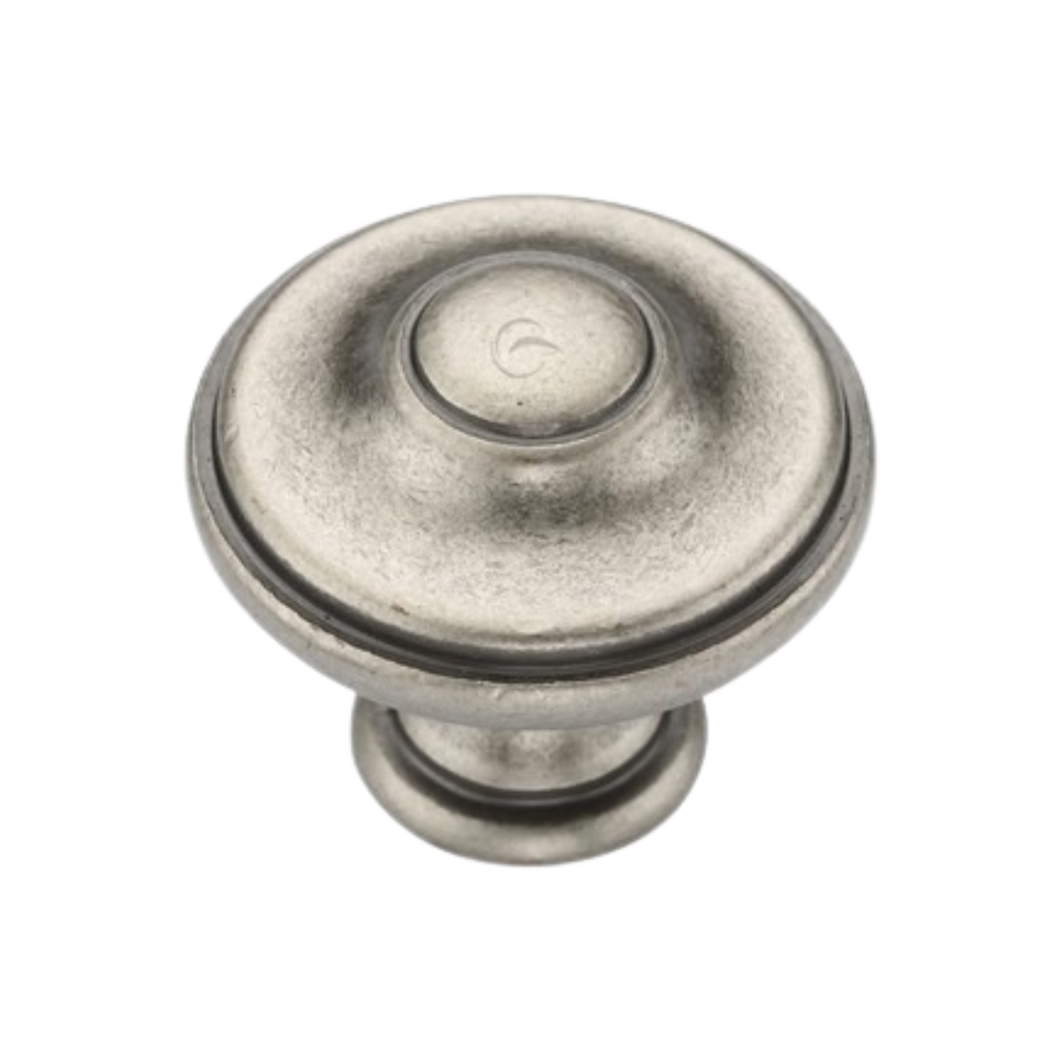 Domed Pewter Knob - 30mm