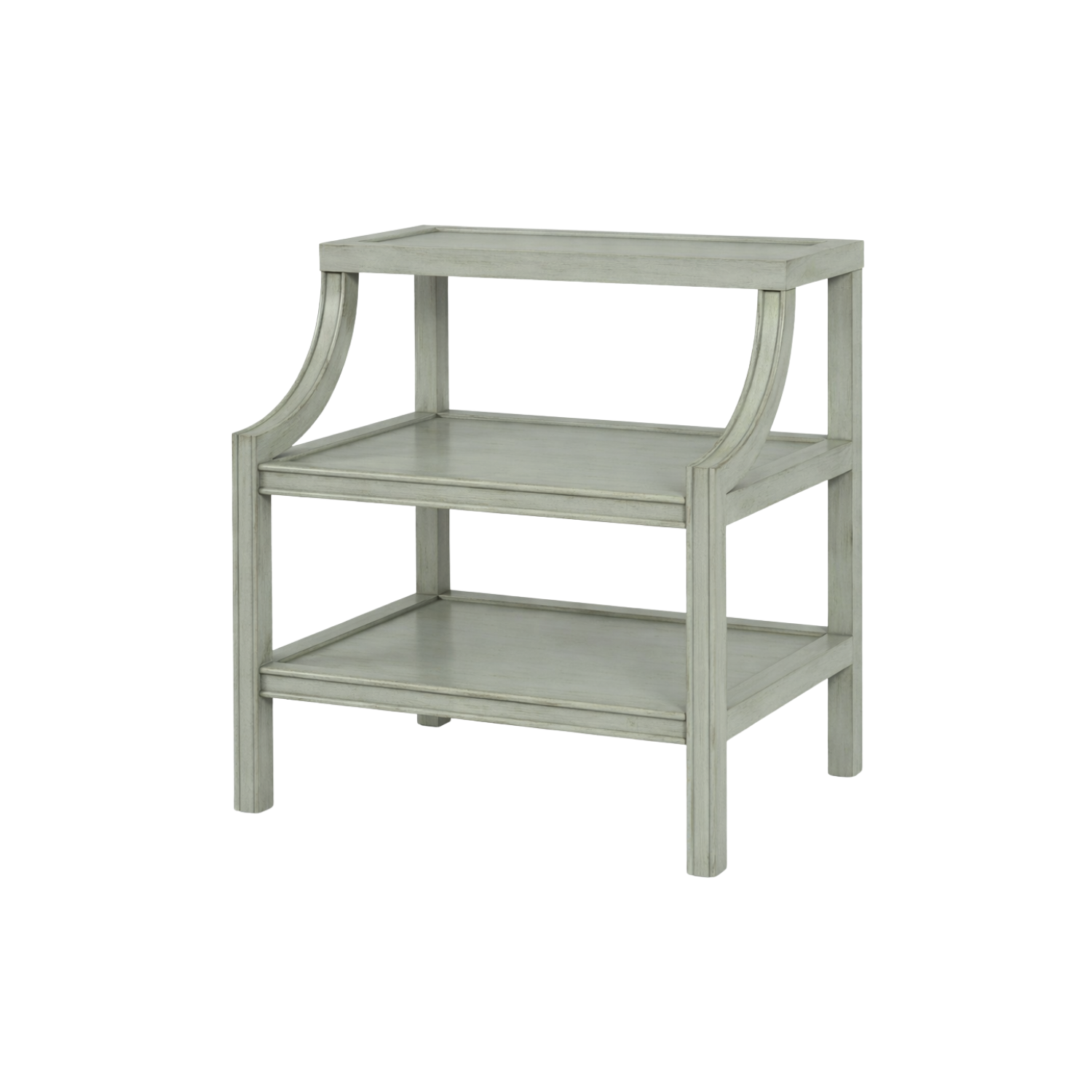 Remi Side Table Stingray Cerused