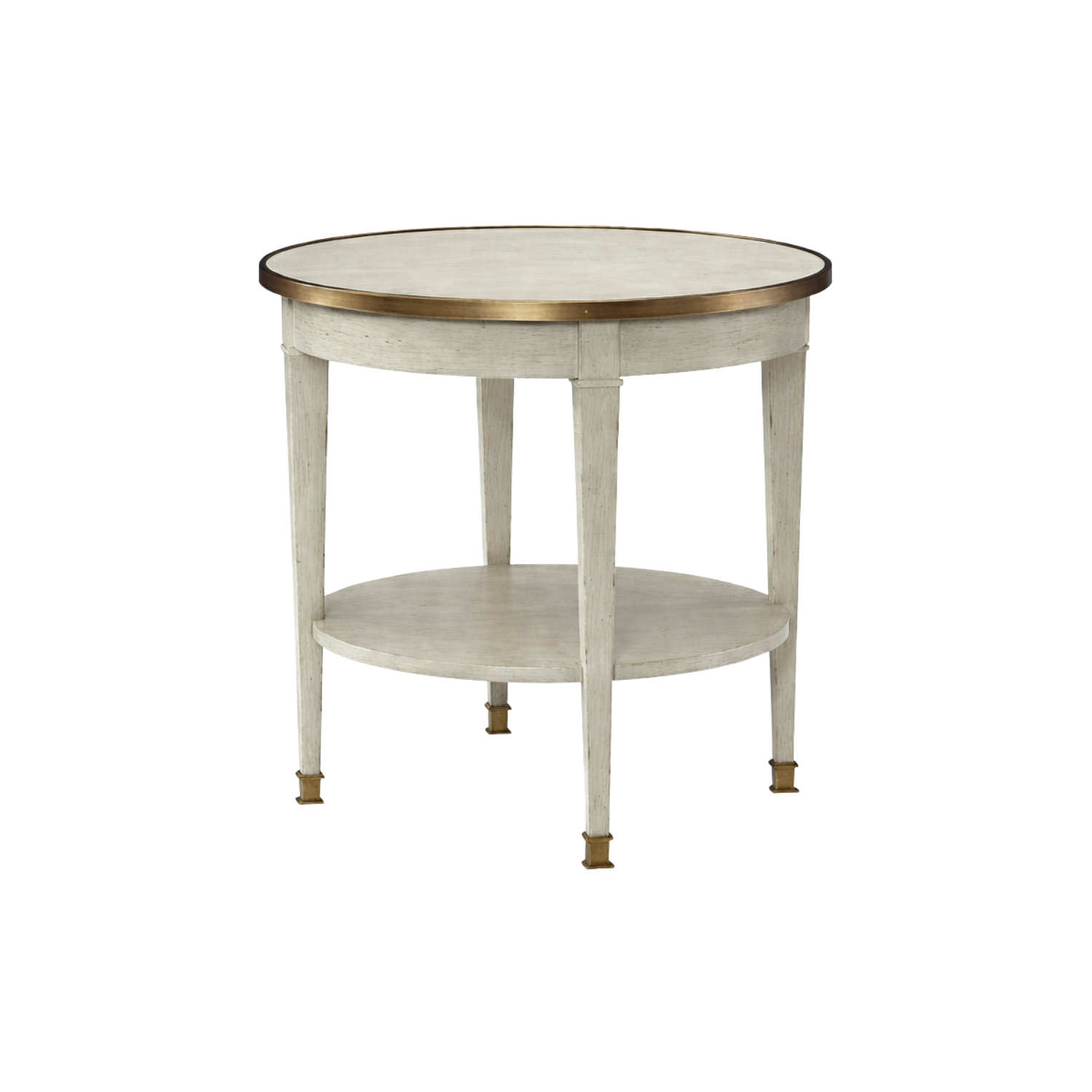 Fitz Side Table Stingray Cerused
