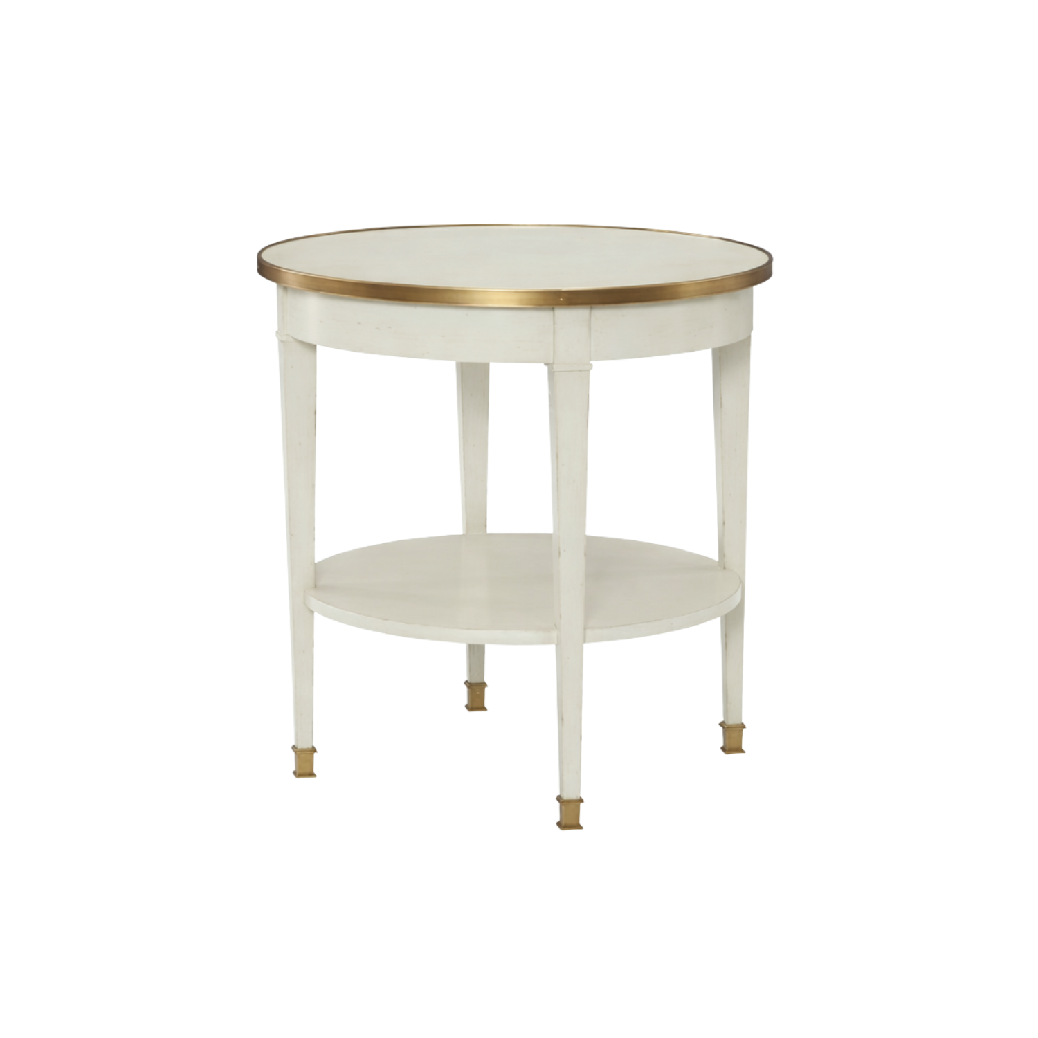 Fitz Side Table Ivory