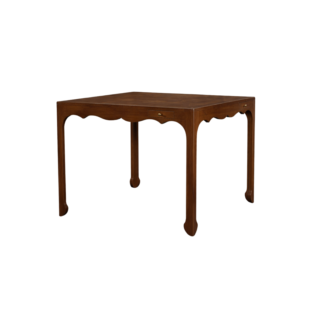 Marta Game Table French Roast