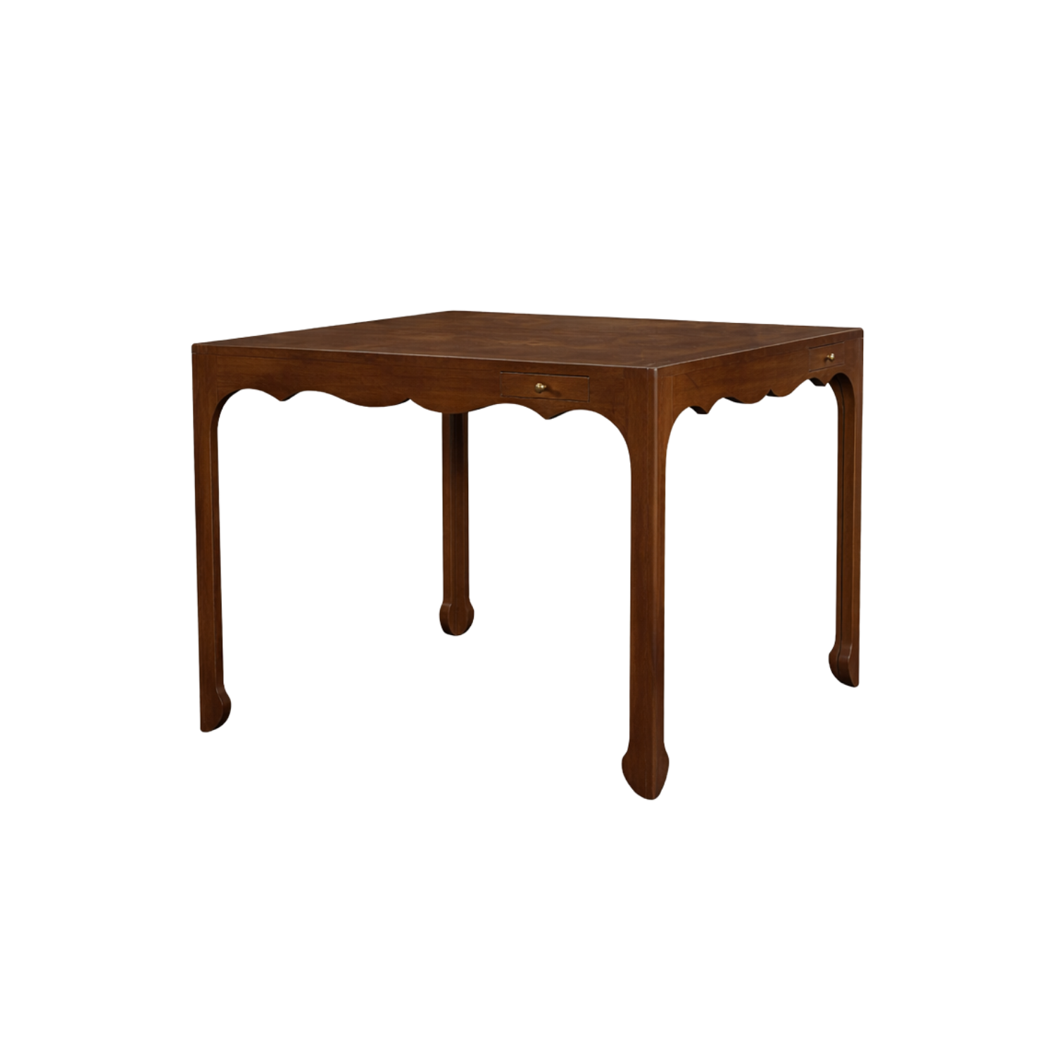 Marta Game Table French Roast