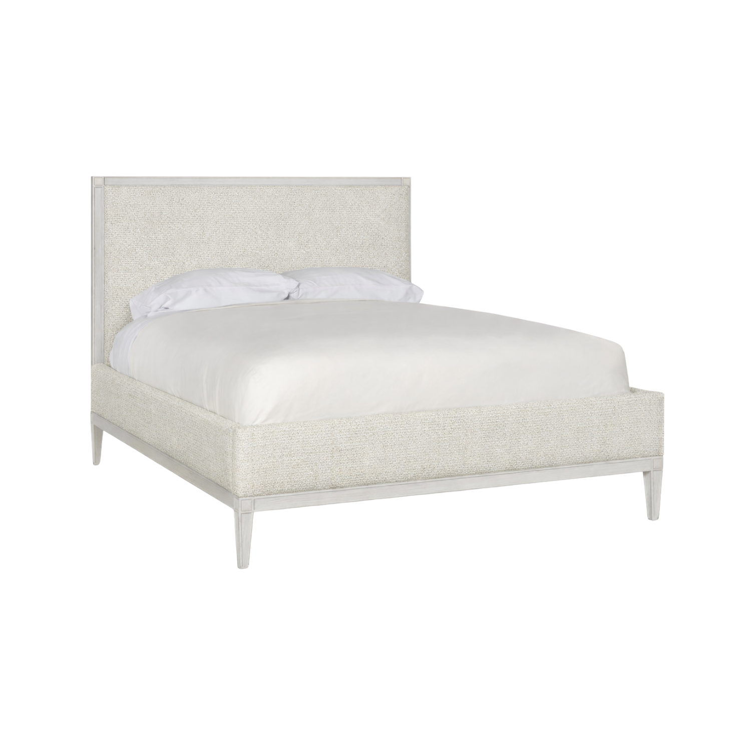 Blythe Queen Carved Bed Warm Porcelain