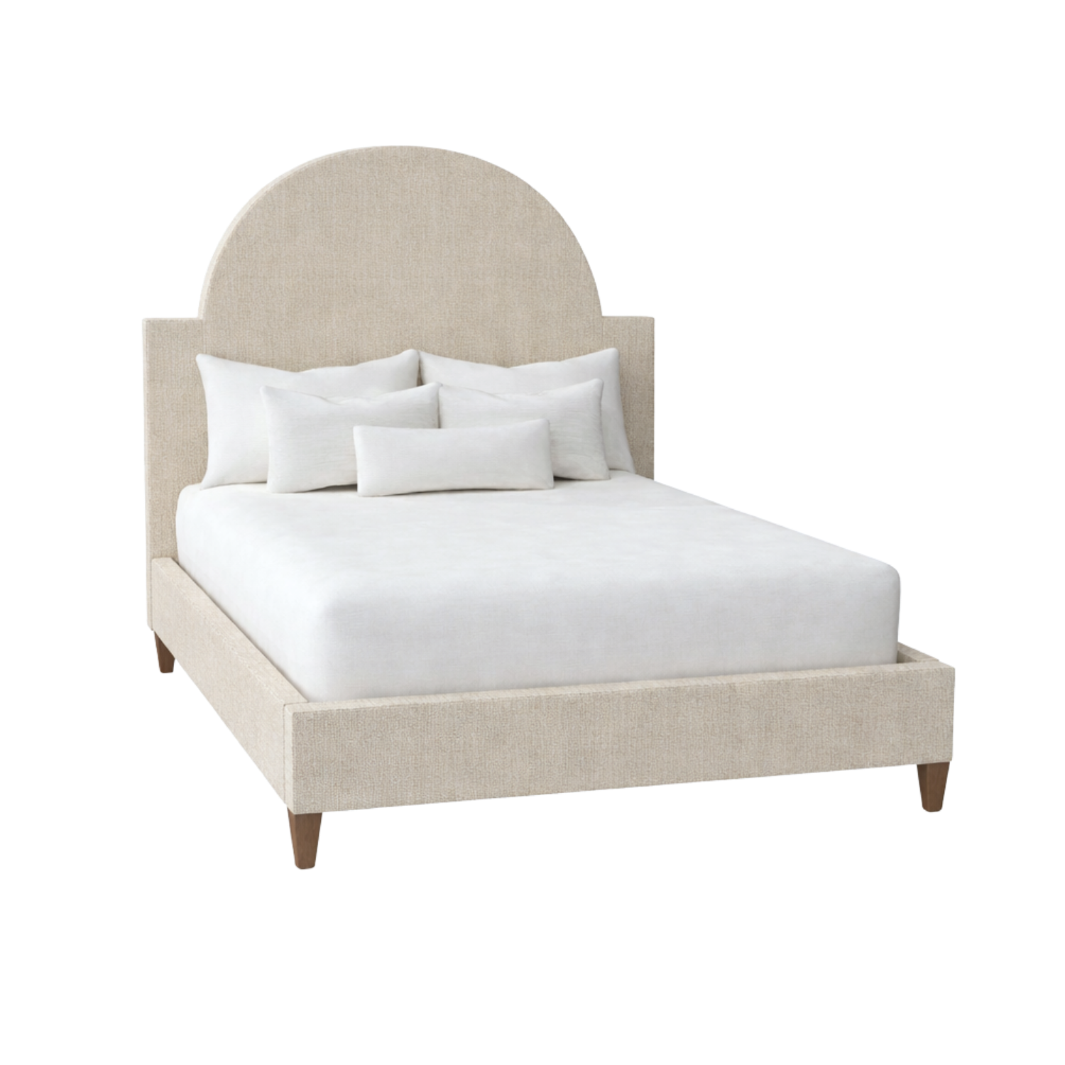 Shirley Queen Bed Arctic Froth