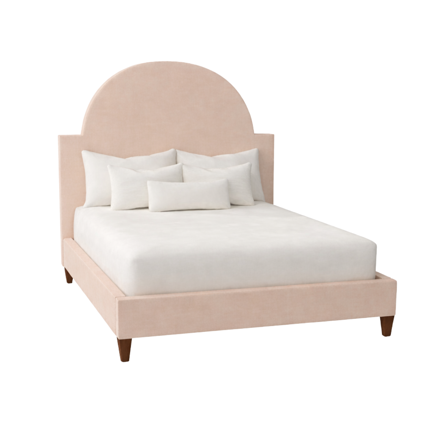 Shirley Queen Bed Valor Blush