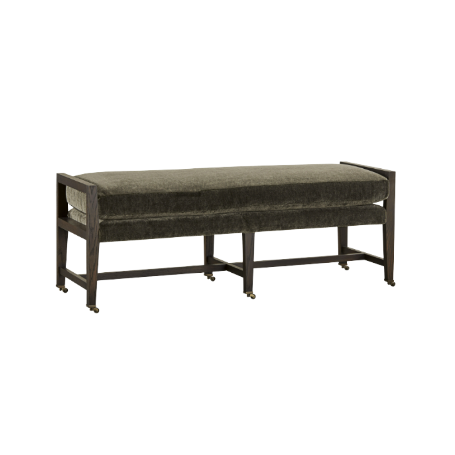 Tanner Bench Ottoman in Imperial Coffee