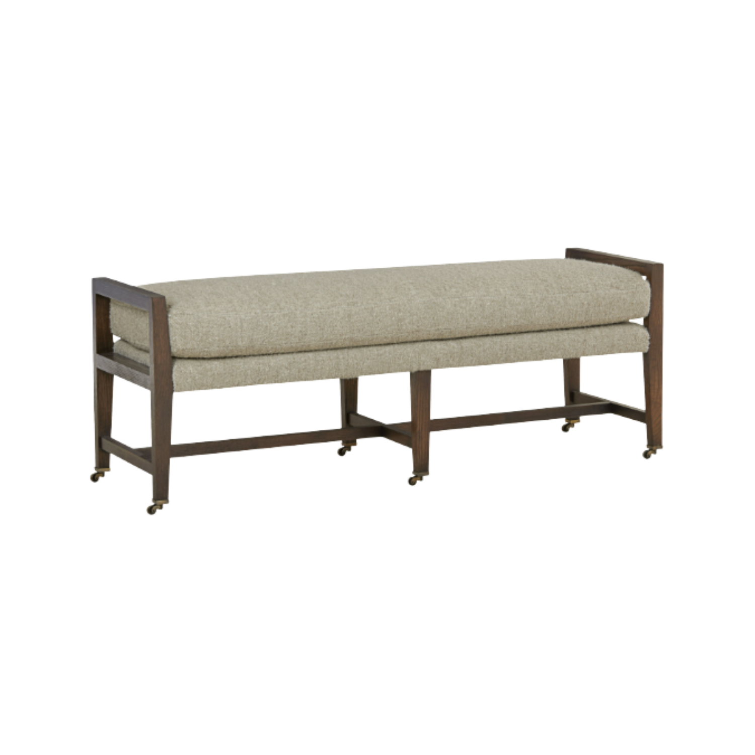 Tanner Bench Ottoman in Vale Fog