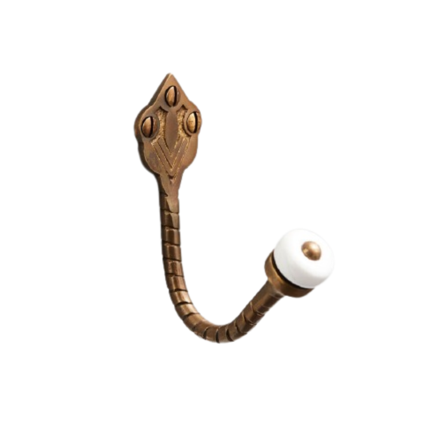 Robe Hook Antique Brass